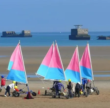 En Plein Coeur De Port En Bessin - Cote Mer Exterior foto